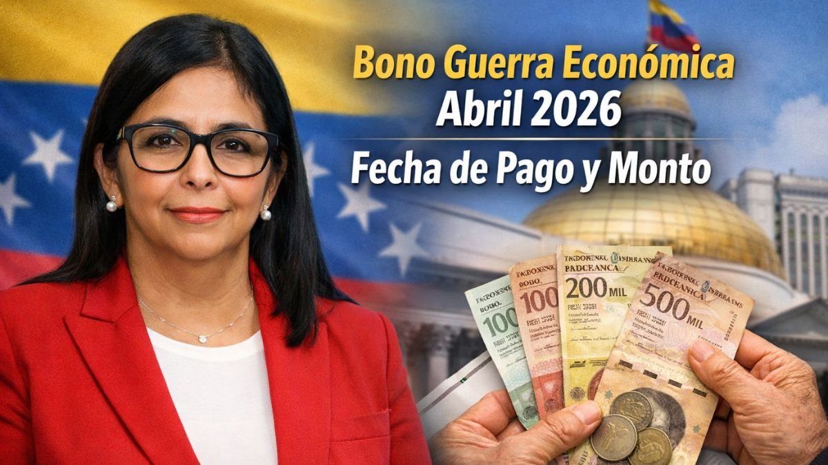 Depósito del Bono de la Guerra Económica Abril 2026 - Fecha de Pago y Monto para Pensionados