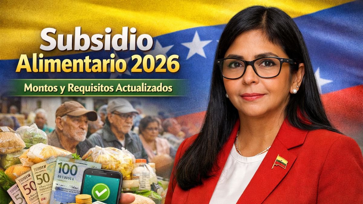 Subsidio Alimentario Abril 2026 - Montos Actualizados, Requisitos y Cómo Recibirlo